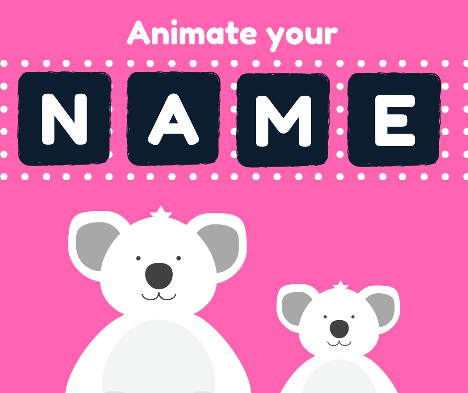 Animate Your Name resource